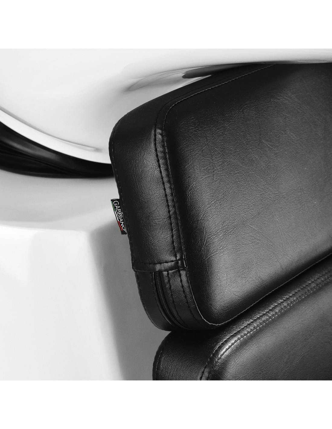 Porto Shampoo unit Black Grey Chrome 