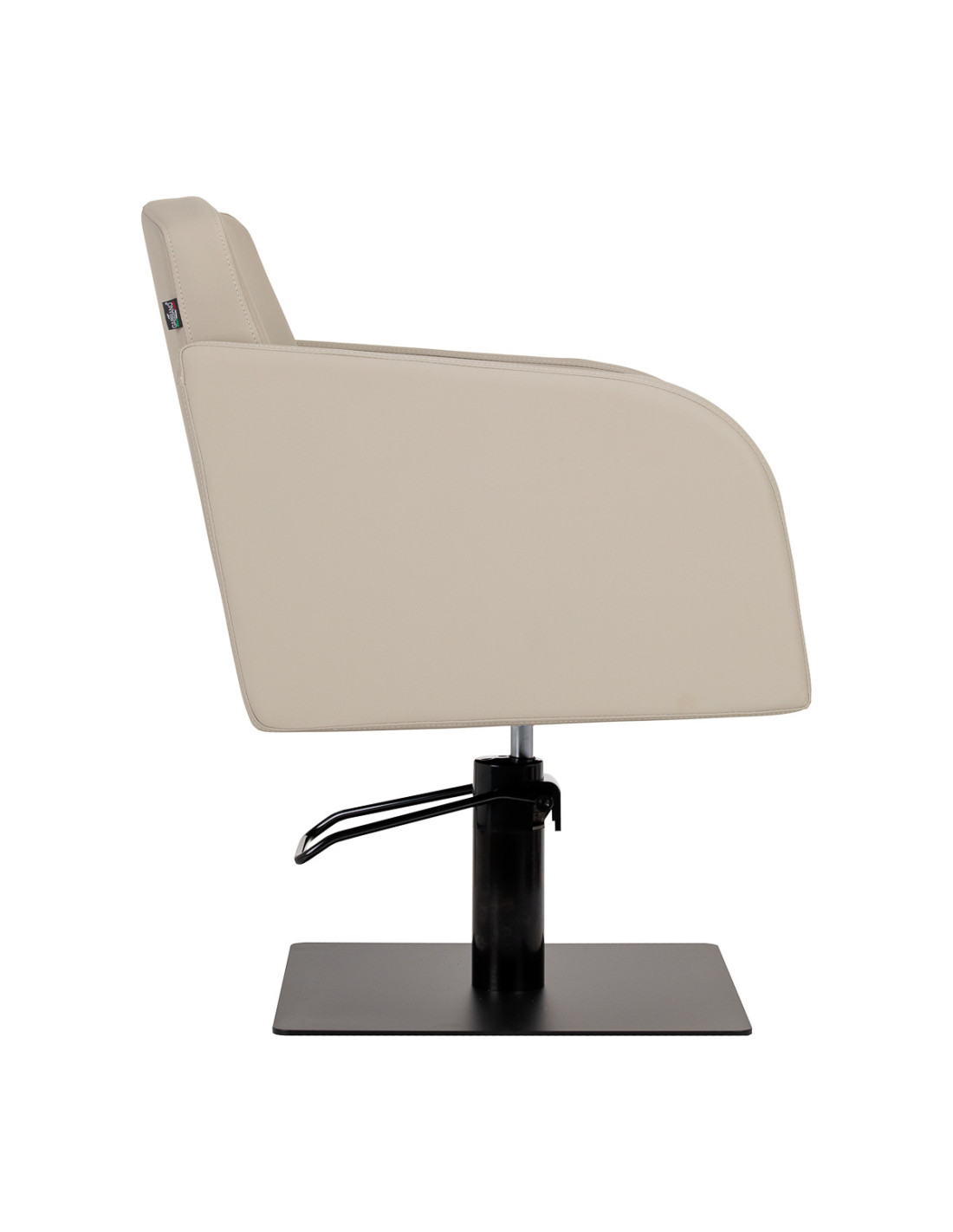 Friseurstuhl Bellagio in Graubeige – Premium-Komfort und elegantes Design