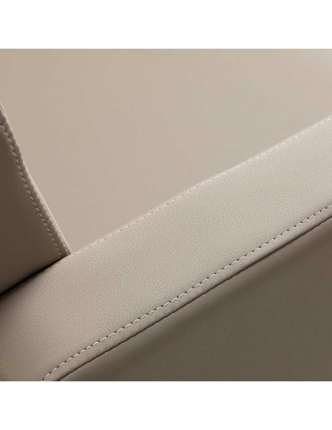 Friseurstuhl Bellagio in Graubeige – Premium-Komfort und elegantes Design