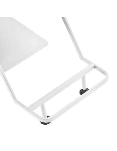 Fauteuil de coiffure Porto – Blanc Intégral 
