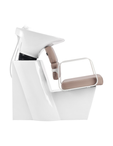 Porto Shampoo unit White & Beige 