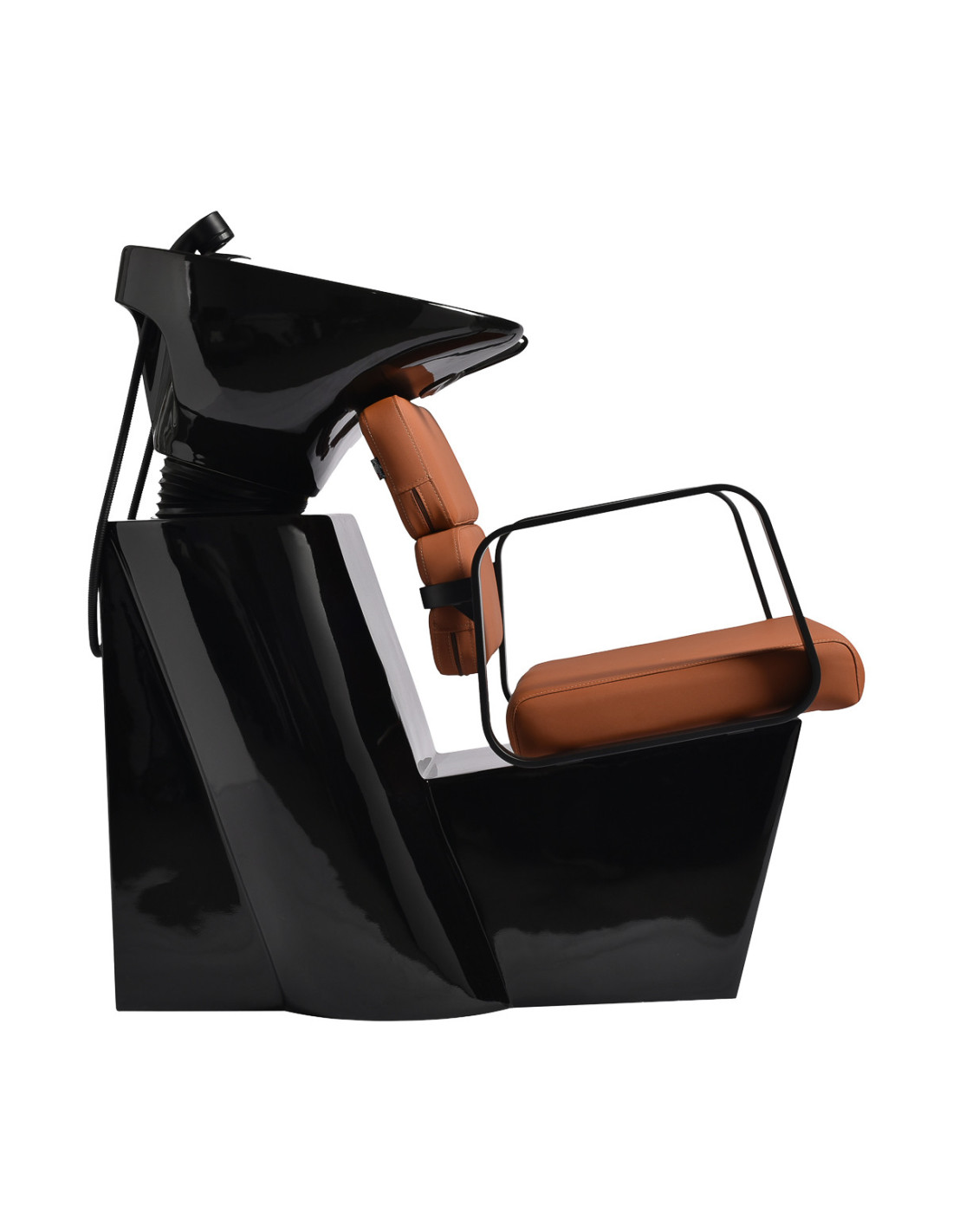 Porto Black & Orange Terracotta Shampoo unit 