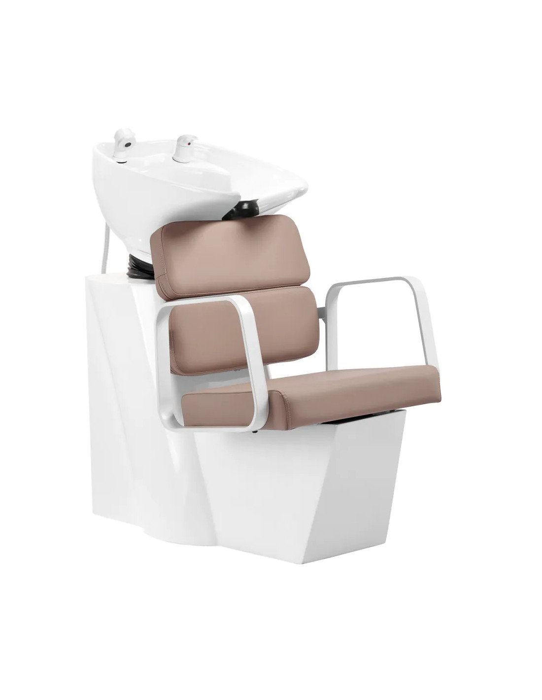 Porto Shampoo unit White & Beige 