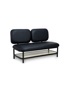 Porto Zwarte Wachtbank – Modern Design & Professioneel Comfort