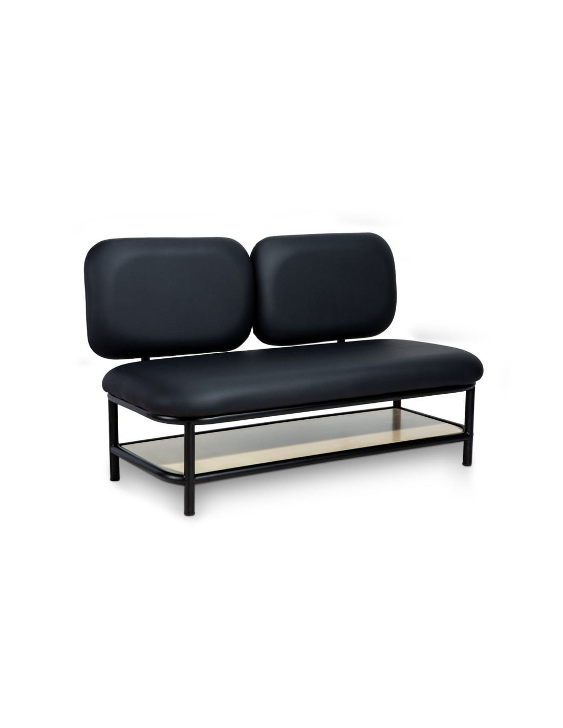 Porto Zwarte Wachtbank – Modern Design & Professioneel Comfort