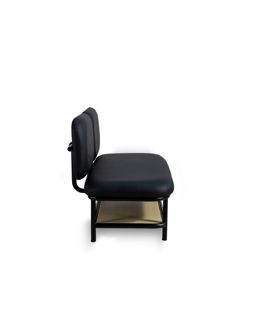 Porto Zwarte Wachtbank – Modern Design & Professioneel Comfort