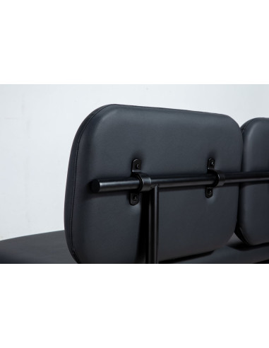 Porto Zwarte Wachtbank – Modern Design & Professioneel Comfort