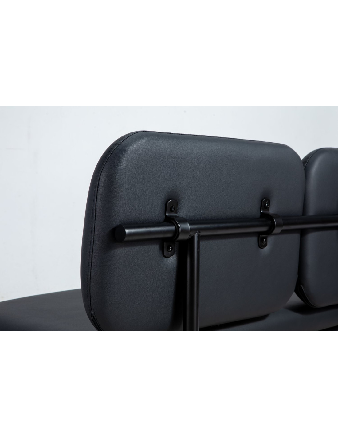 Porto Zwarte Wachtbank – Modern Design & Professioneel Comfort