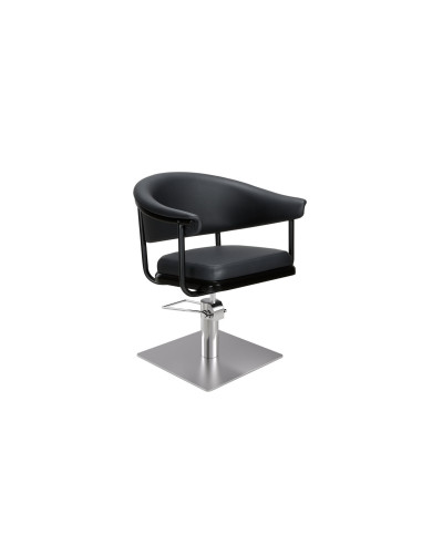 LYRA Black Hairdressing Chair