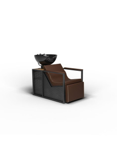 Bruine E-Basil Wasunit Zwarte Basin