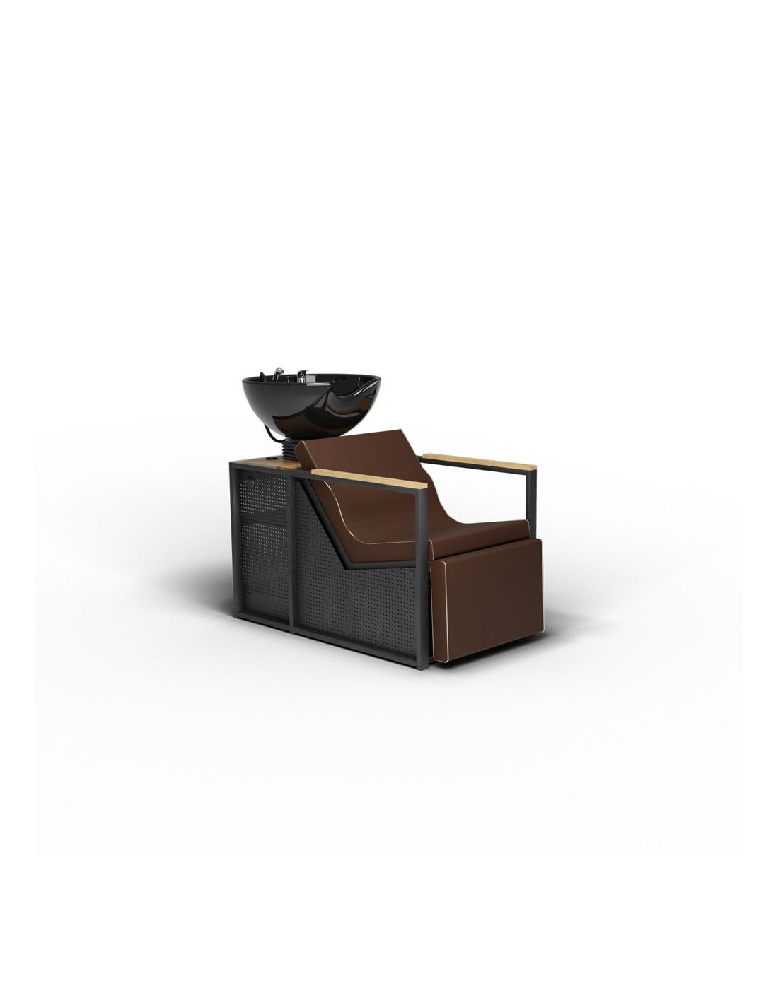 Bruine E-Basil Wasunit Zwarte Basin 