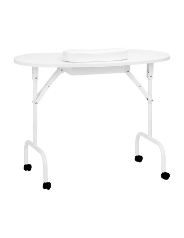 Mesa de manicure dobrável profissional 