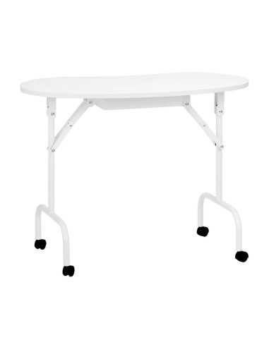 Mesa de manicure dobrável profissional 