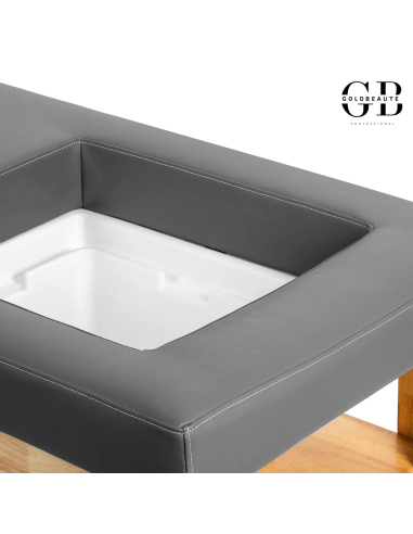 Tafelhoofd Spa 3-in-1 – ZenFusion Grey Edition Goldbeaute