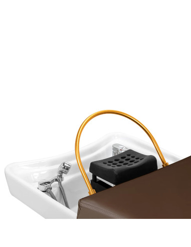 Head Spa Japanse 3-in-1 bedtafel – ZenFusion Edition Bruin