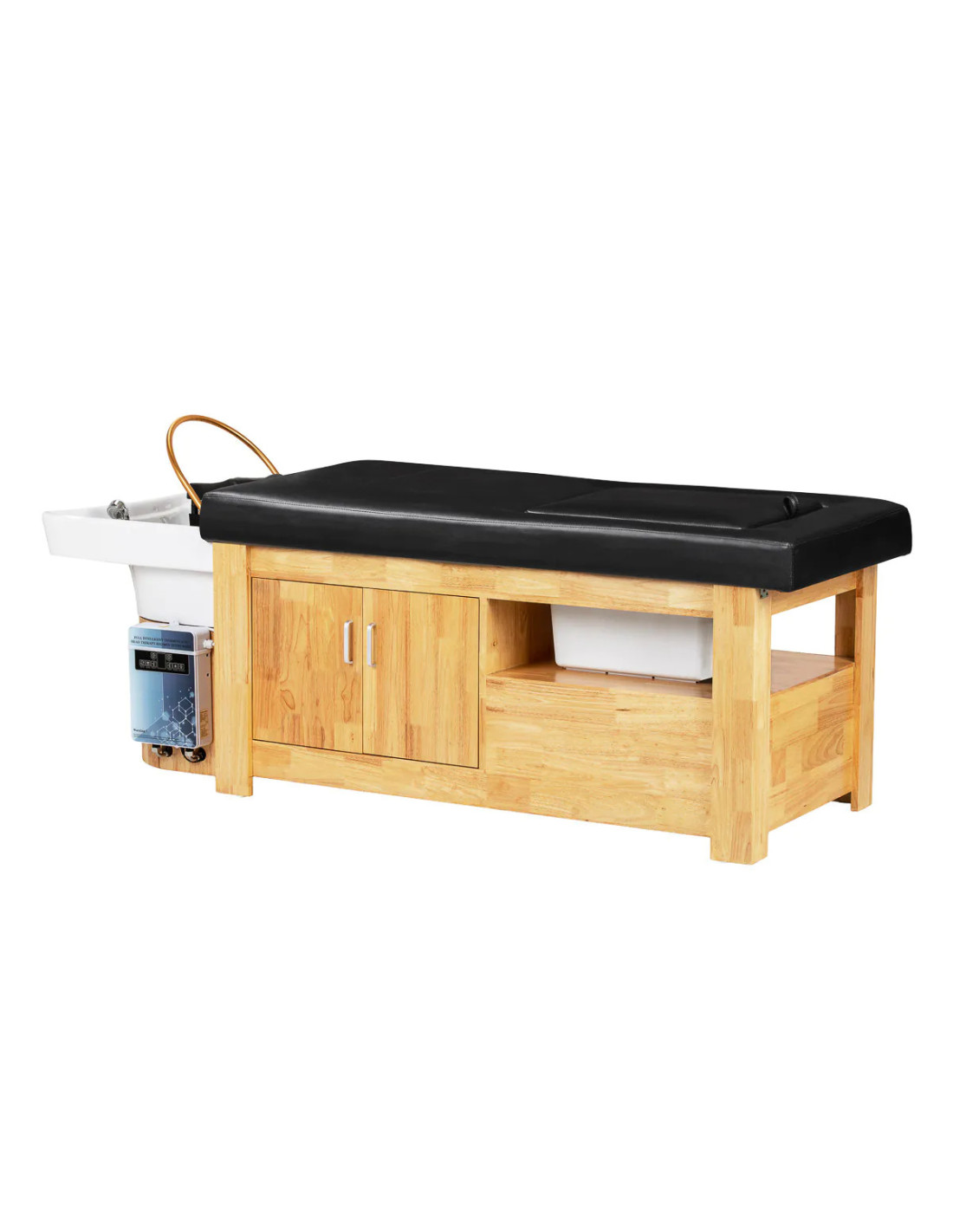 Head Spa Japanse 3-in-1 bedtafel – ZenFusion Black Edition