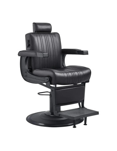 Fotel fryzjerski Belgrano Full Black