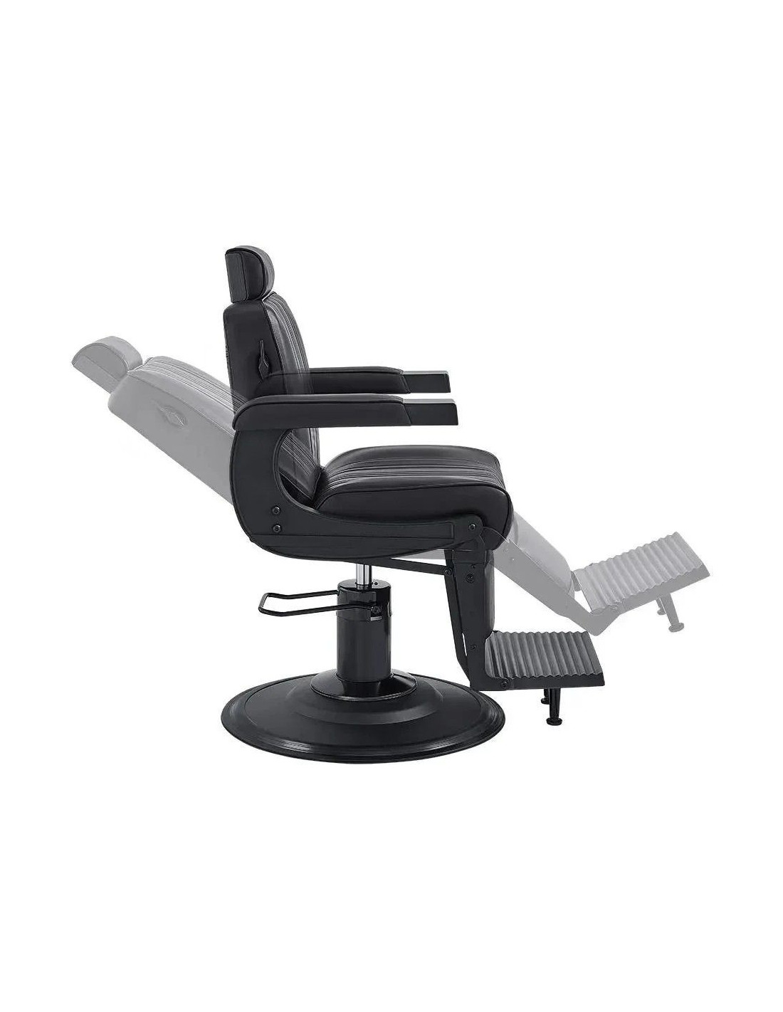 Fotel fryzjerski Belgrano Full Black