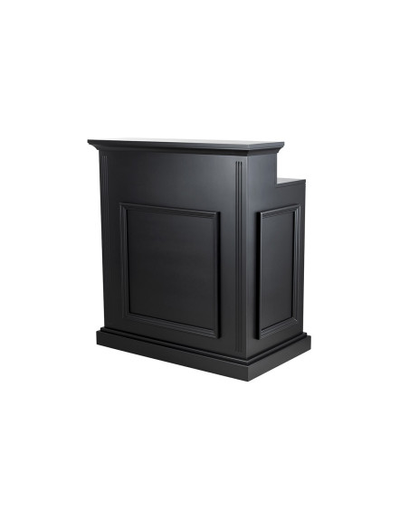 Mostrador de recepción Barber EARL – Mostrador de recepción retro negro