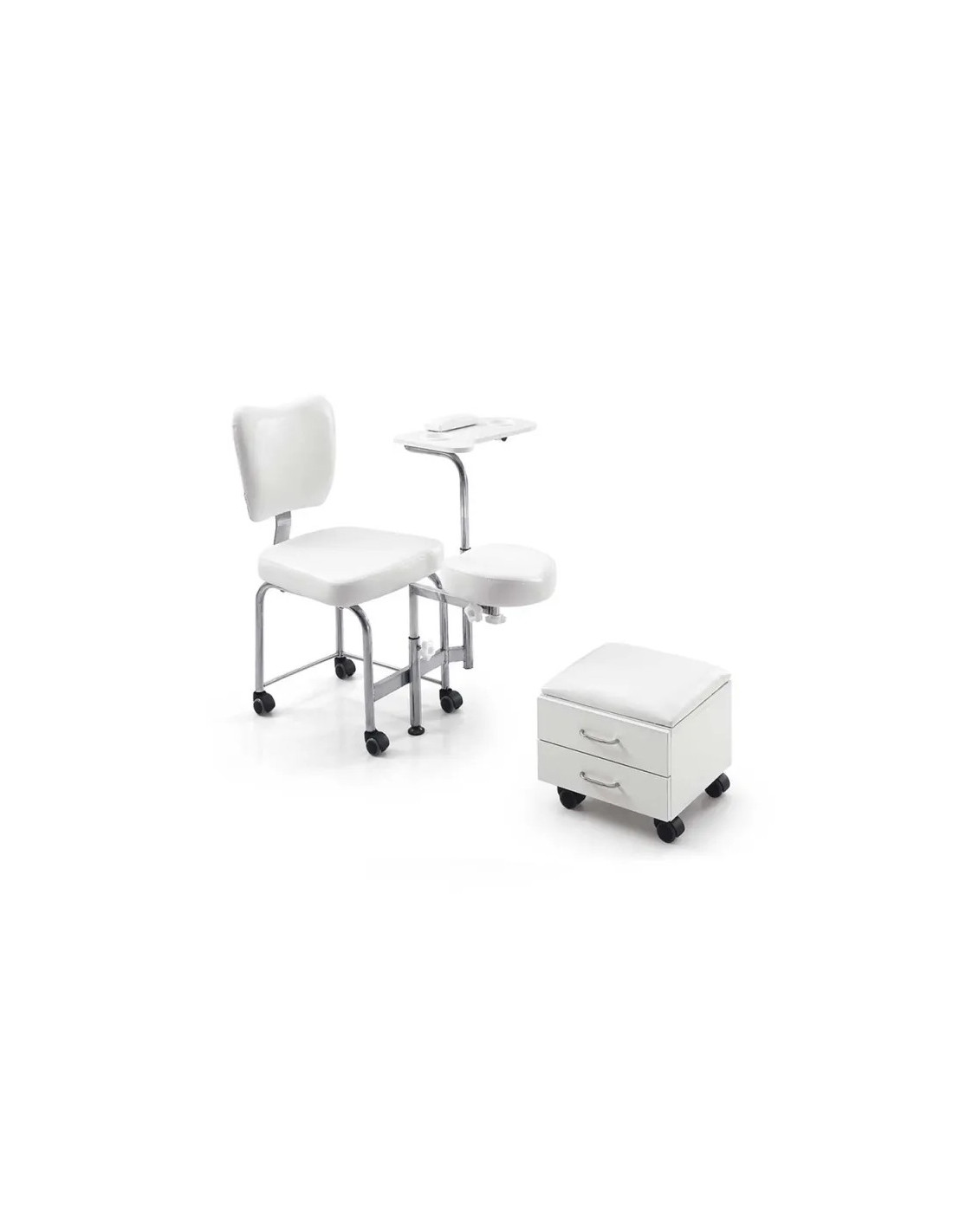 TENDY pro pedicure stoel – opbergruimte & beensteun