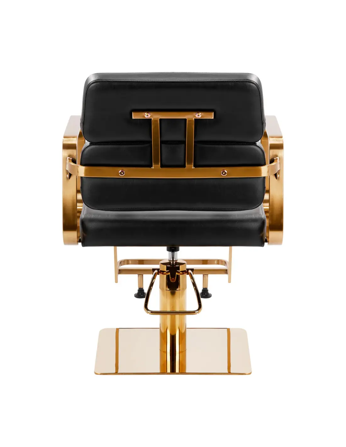 Sedia stile porto nero oro